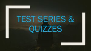 test series and quizzes
